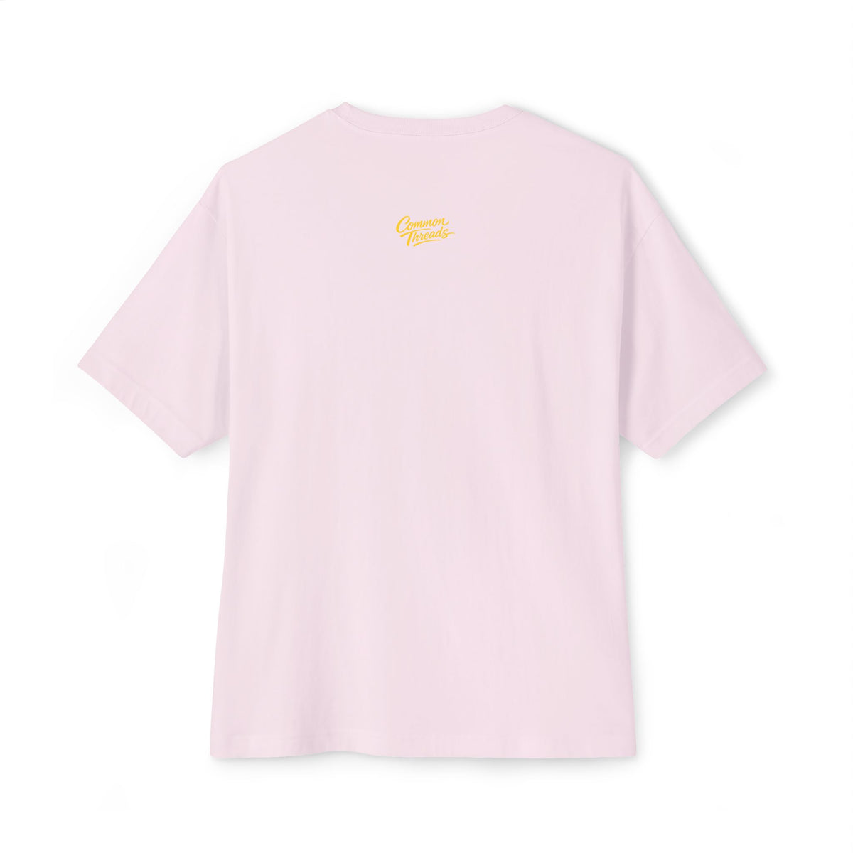 "UNDECIDED" Unisex Oversized Boxy Tee - Gold