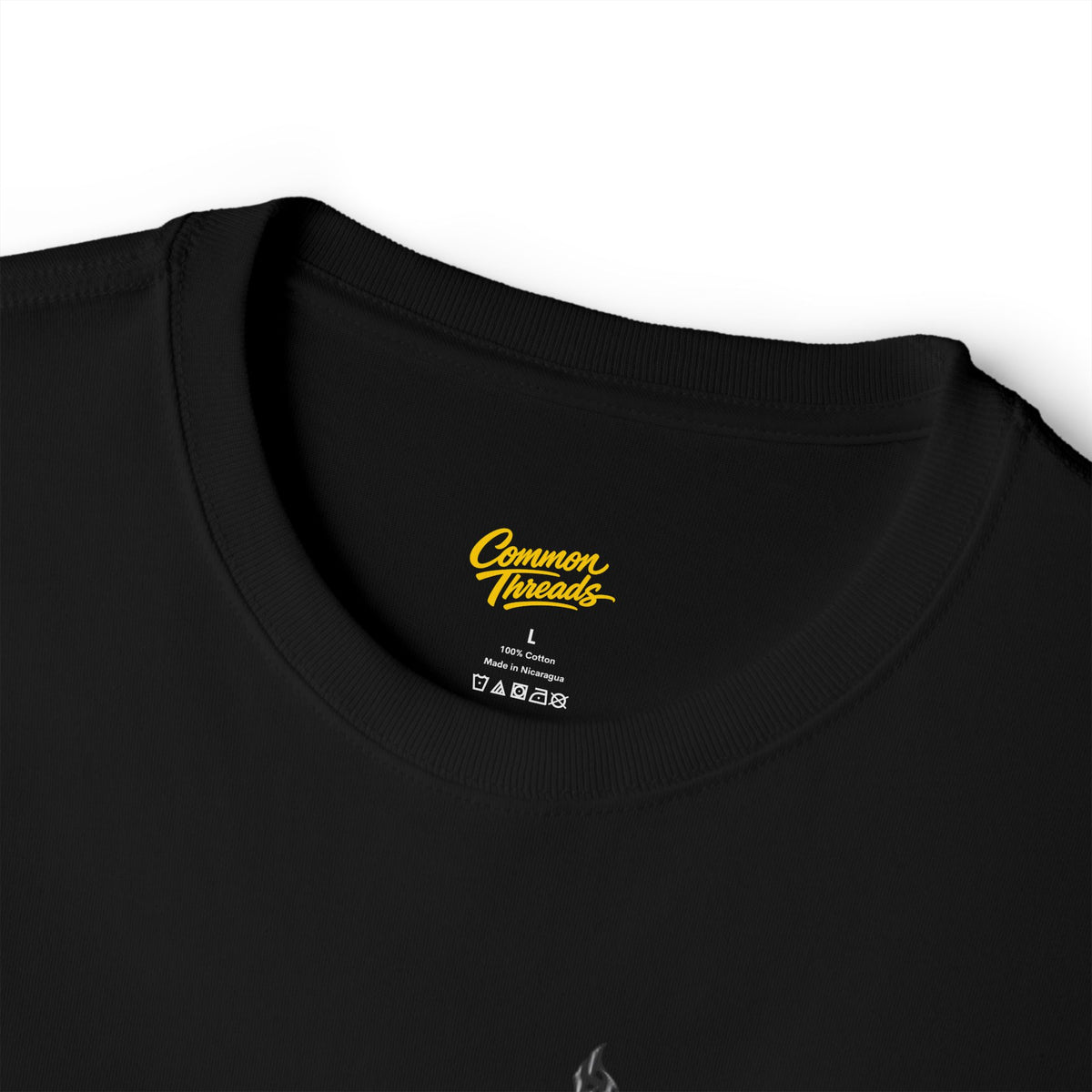 "UNDECIDED" Unisex Oversized Boxy Tee - Gold
