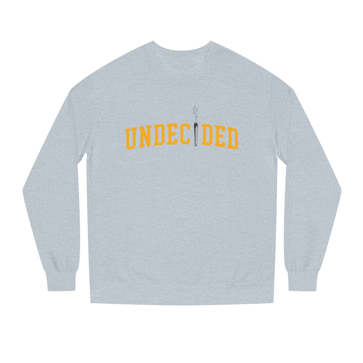 Unisex Crew Neck Sweatshirt - Gold