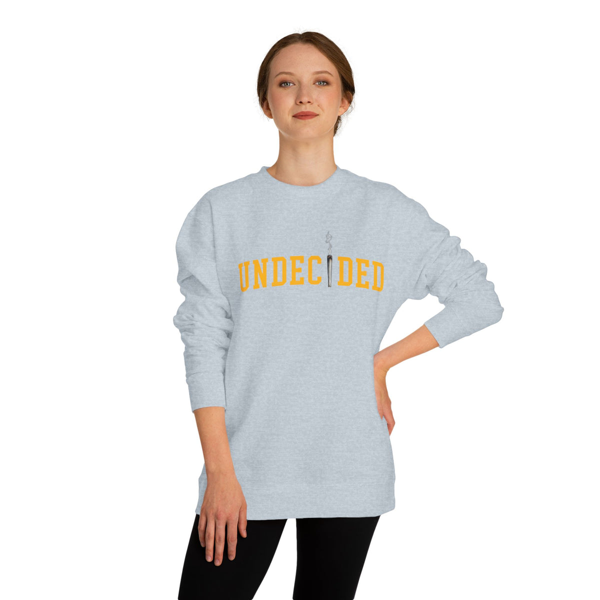 Unisex Crew Neck Sweatshirt - Gold