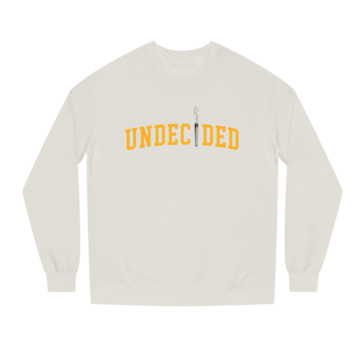 Unisex Crew Neck Sweatshirt - Gold