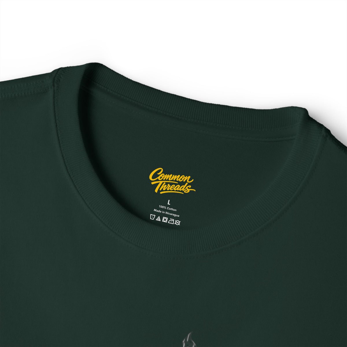 "UNDECIDED" Unisex Oversized Boxy Tee - Gold