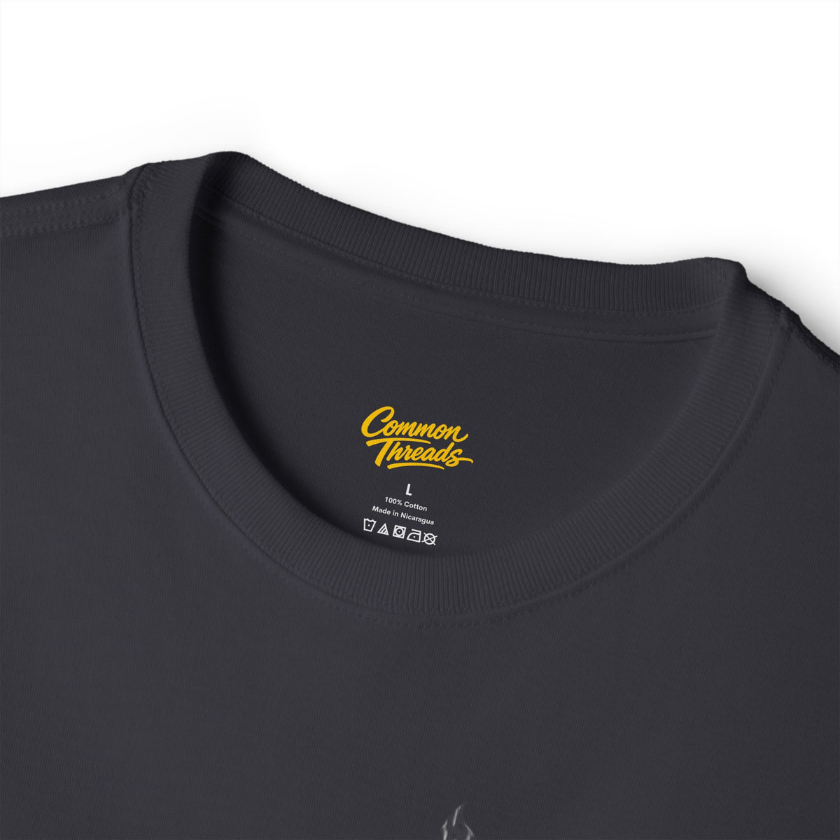"UNDECIDED" Unisex Oversized Boxy Tee - Gold