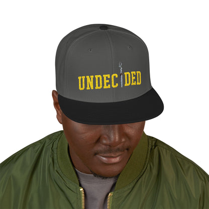 Embroidered Snapback - Gold