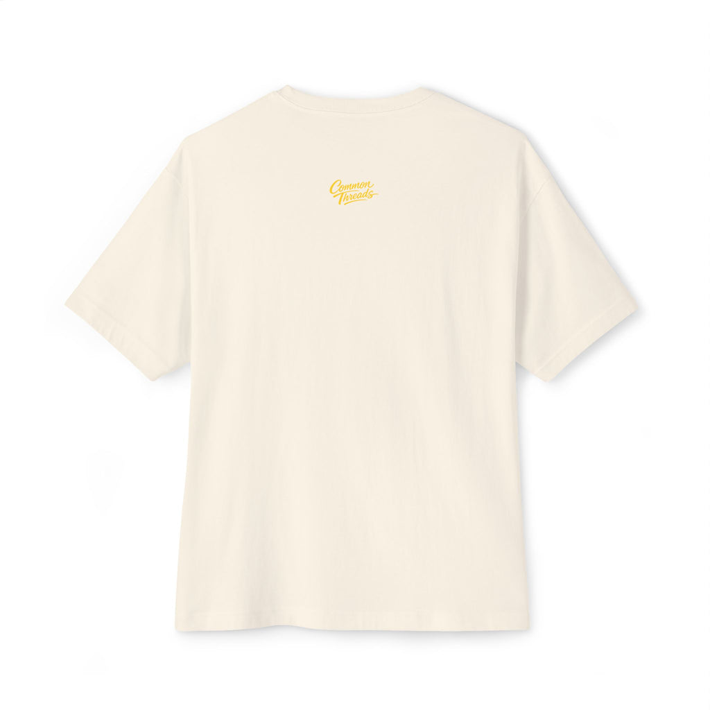 "UNDECIDED" Unisex Oversized Boxy Tee