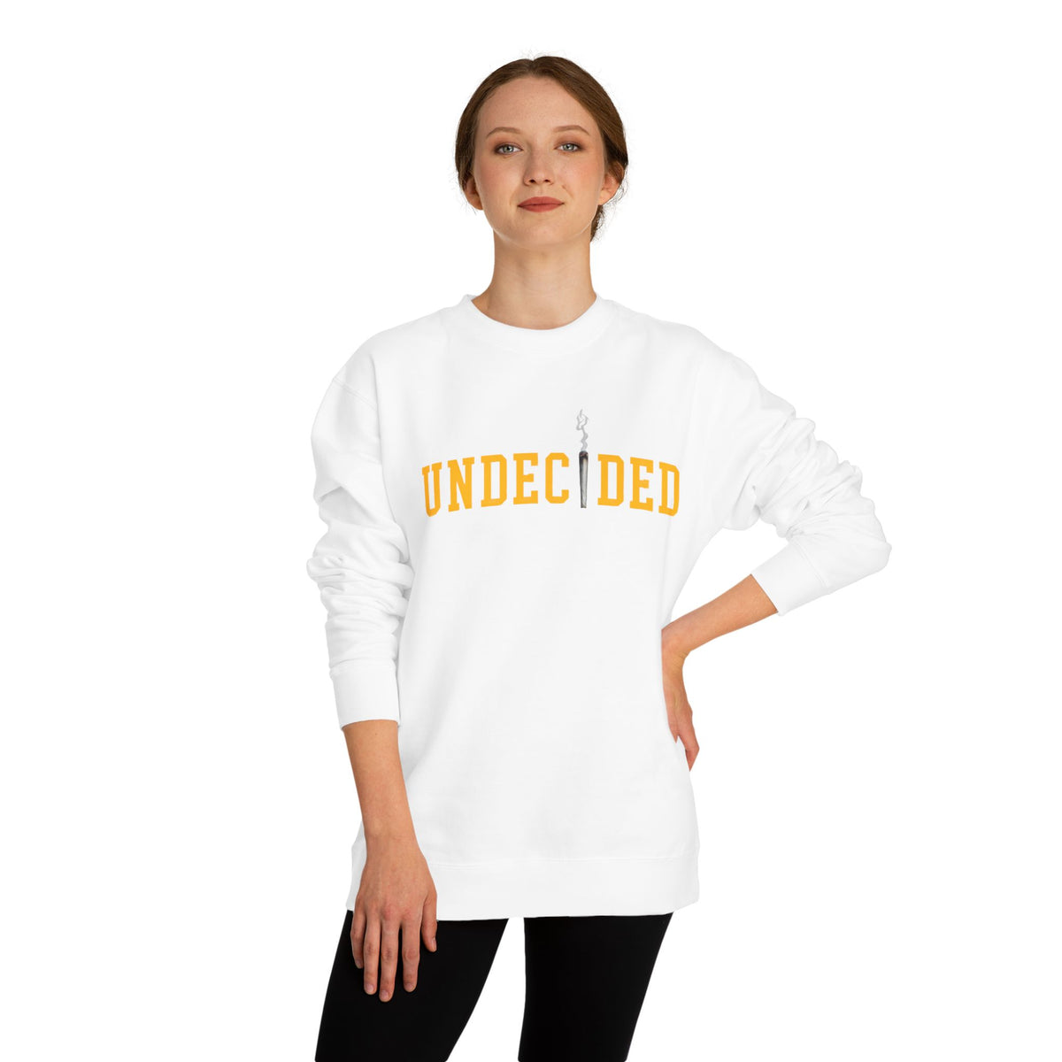 Unisex Crew Neck Sweatshirt - Gold