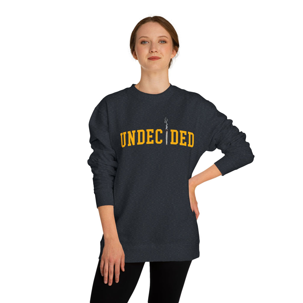 Unisex Crew Neck Sweatshirt - Gold