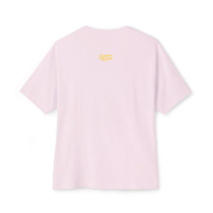 "UNDECIDED" Unisex Oversized Boxy Tee - Gold