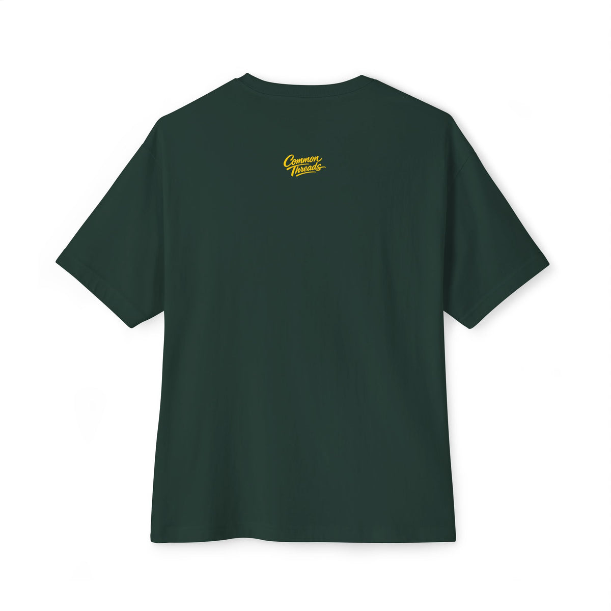 "UNDECIDED" Unisex Oversized Boxy Tee - Gold