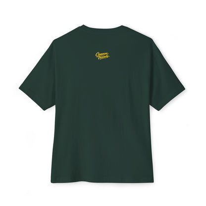 "UNDECIDED" Unisex Oversized Boxy Tee - Gold