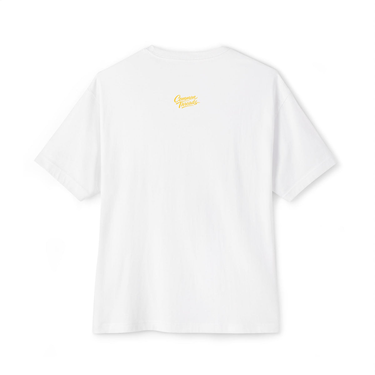 "UNDECIDED" Unisex Oversized Boxy Tee - Gold