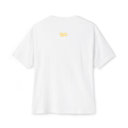 "UNDECIDED" Unisex Oversized Boxy Tee - Gold