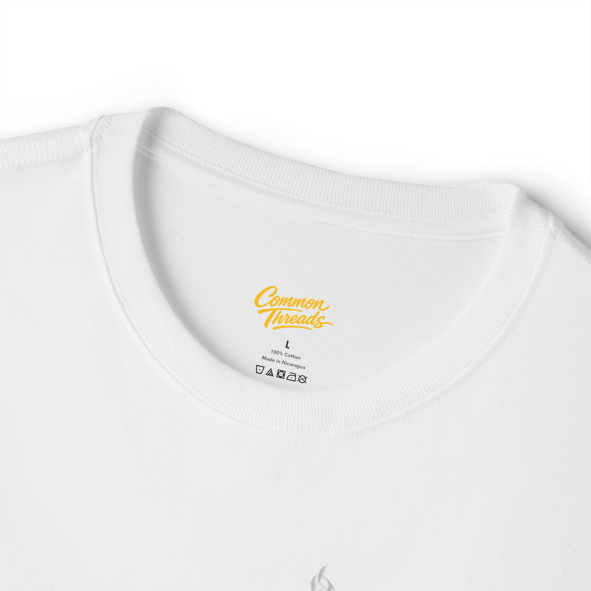 "UNDECIDED" Unisex Oversized Boxy Tee - Gold