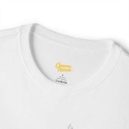 "UNDECIDED" Unisex Oversized Boxy Tee - Gold