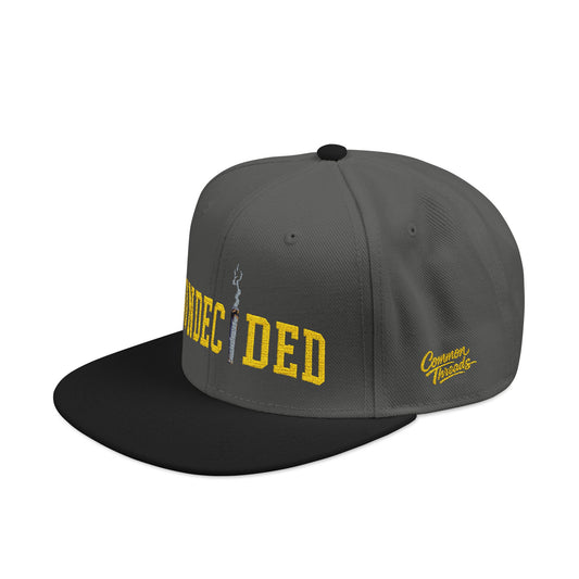 Embroidered Snapback - Gold