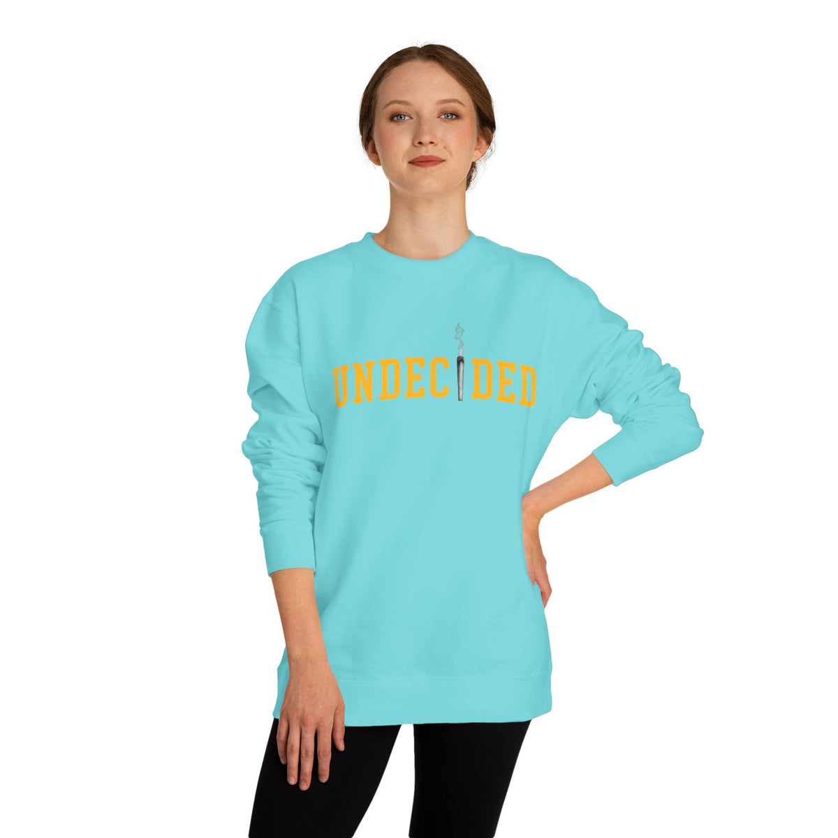 Unisex Crew Neck Sweatshirt - Gold
