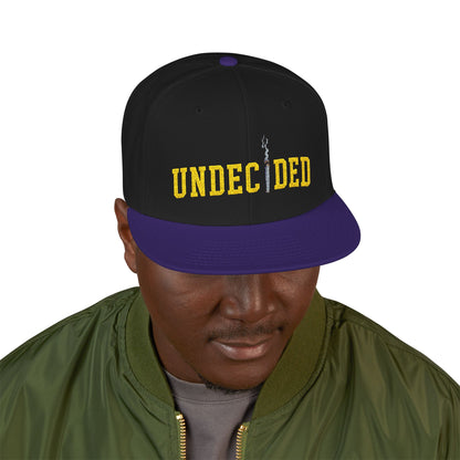 Embroidered Snapback - Gold