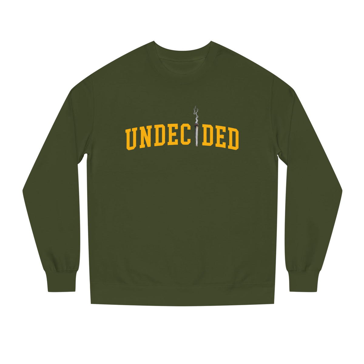 Unisex Crew Neck Sweatshirt - Gold