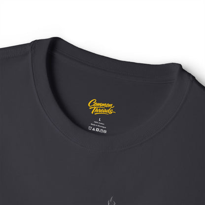 "UNDECIDED" Unisex Oversized Boxy Tee - Gold