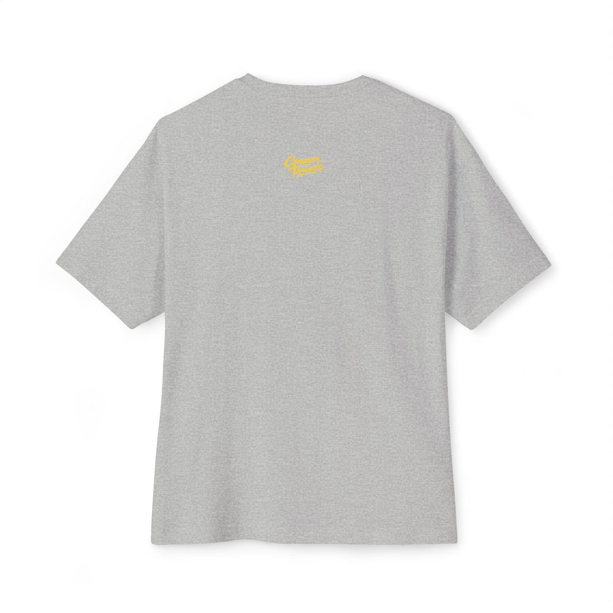 "UNDECIDED" Unisex Oversized Boxy Tee - Gold