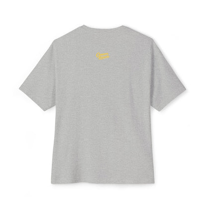 "UNDECIDED" Unisex Oversized Boxy Tee - Gold